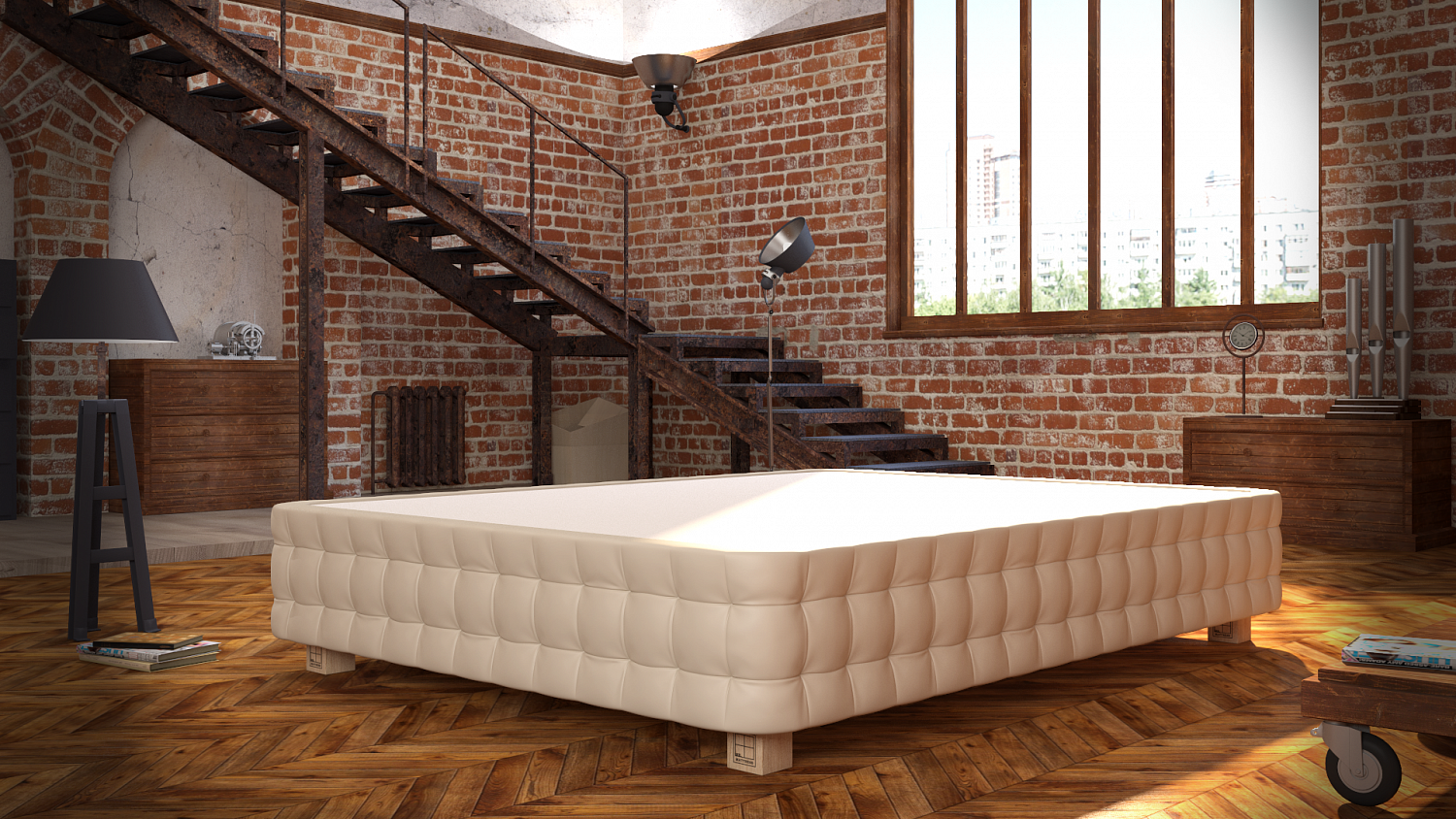 Кроватный бокс Mr.Mattress Twin Box в Москве 