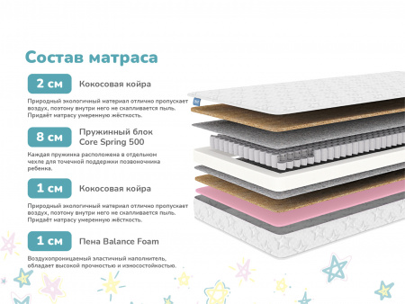 Купить Детский матрас Dimax Комета в Москве 
