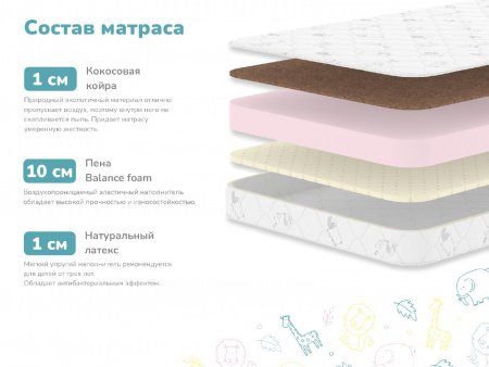 Купить Детский матрас Dimax Очумелкин в Москве 