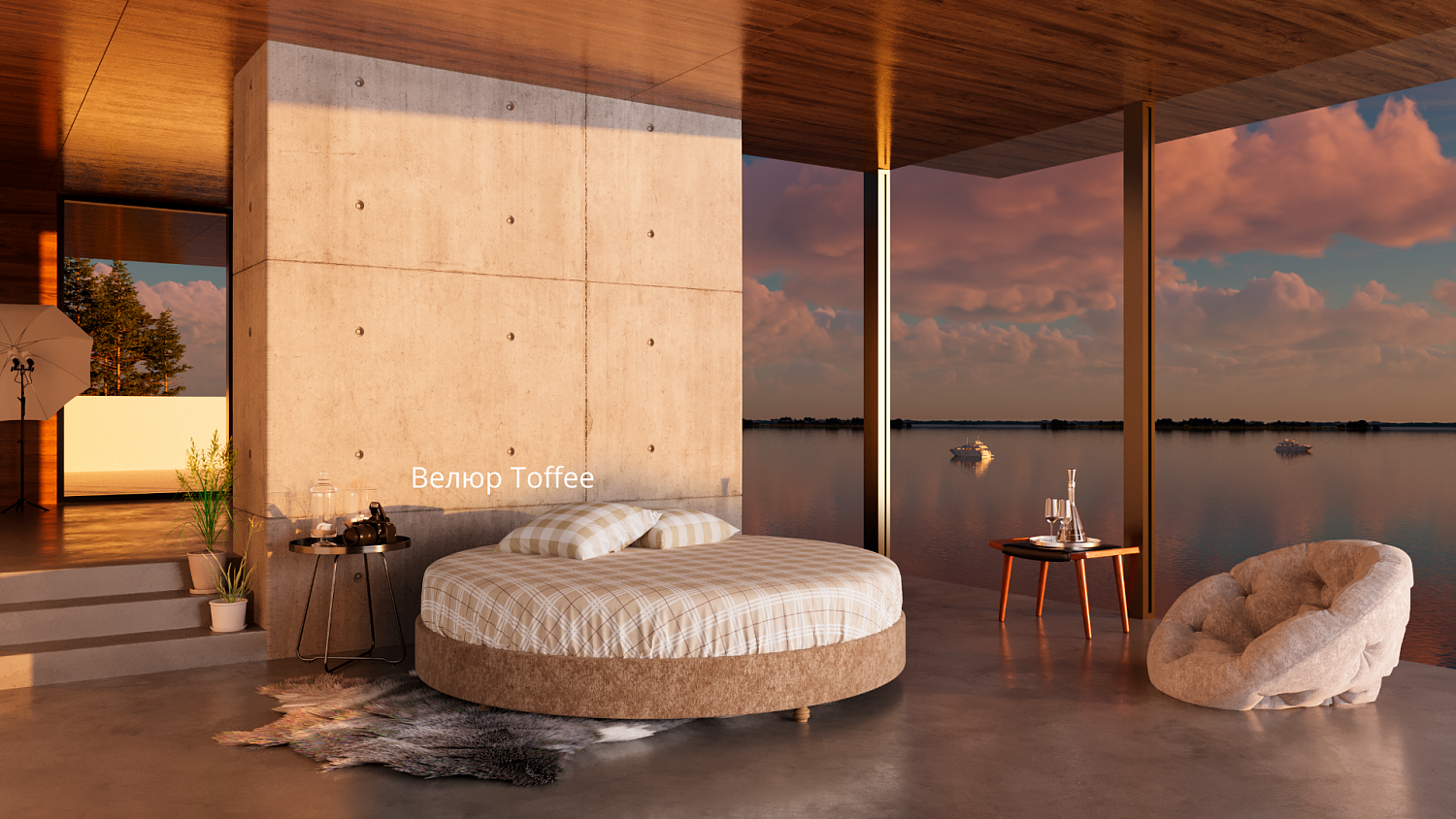 Круглый кроватный бокс Mr.Mattress Fine Box в Москве 
