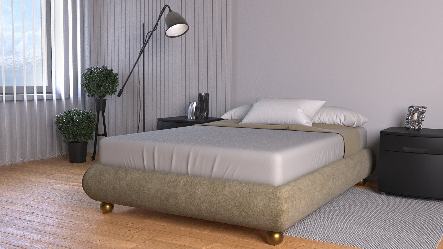 Кроватный бокс Mr.Mattress Fine Box L в Москве 