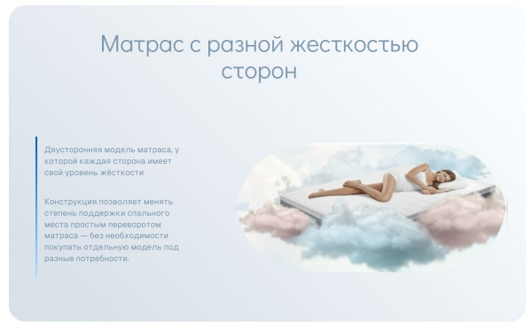 Матрас Sleeptek Duplex Strutto Cocos (Дуплекс Струтто Кокос)