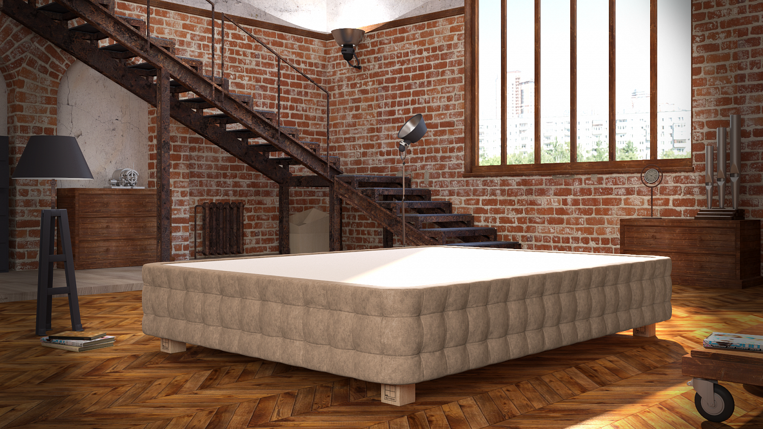 Кроватный бокс Mr.Mattress Twin Box в Москве 