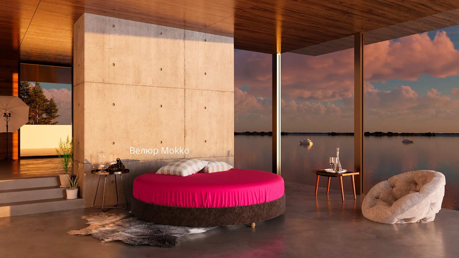 Круглый кроватный бокс Mr.Mattress Fine Box в Москве 